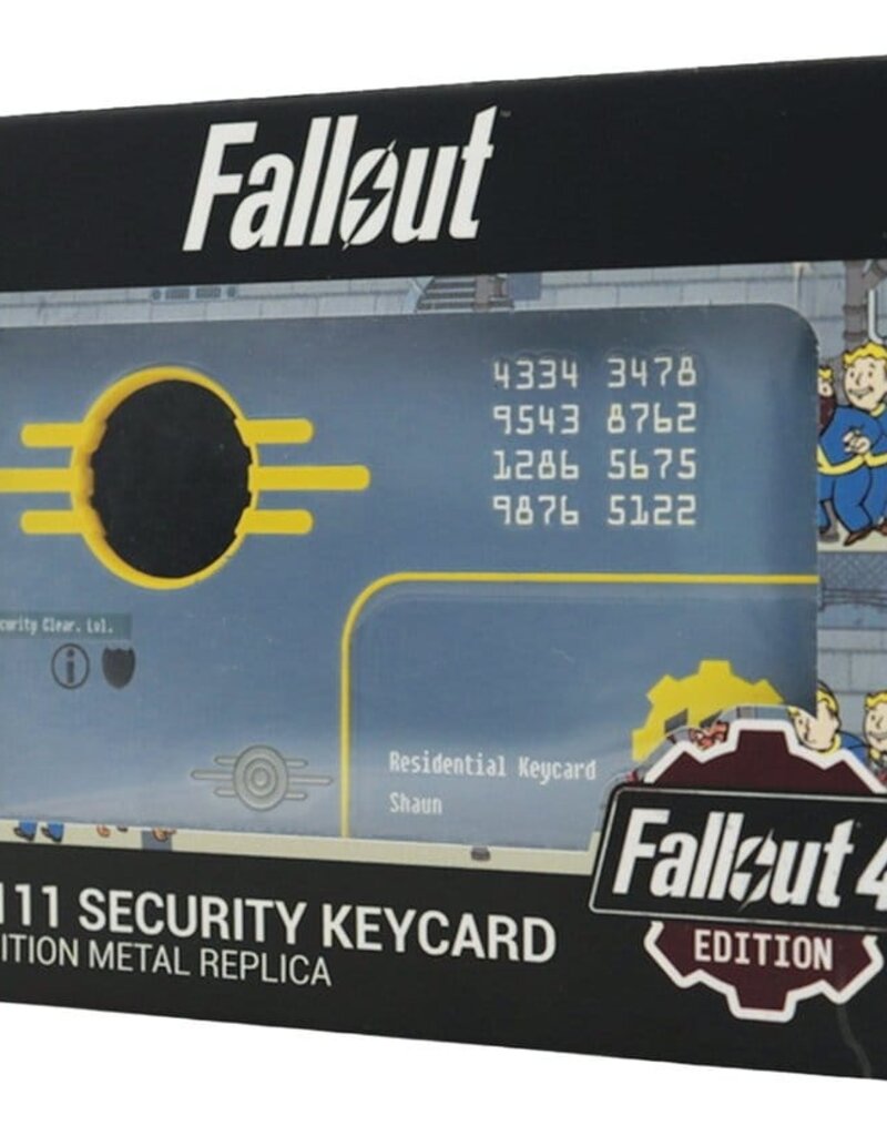Fallout Vault 111 Security Keycard LE 5000