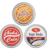 Fallout Vault Dweller’s Scented Candle Set : Hot Apple Pie , Nuka Cola , Sugar Bombs