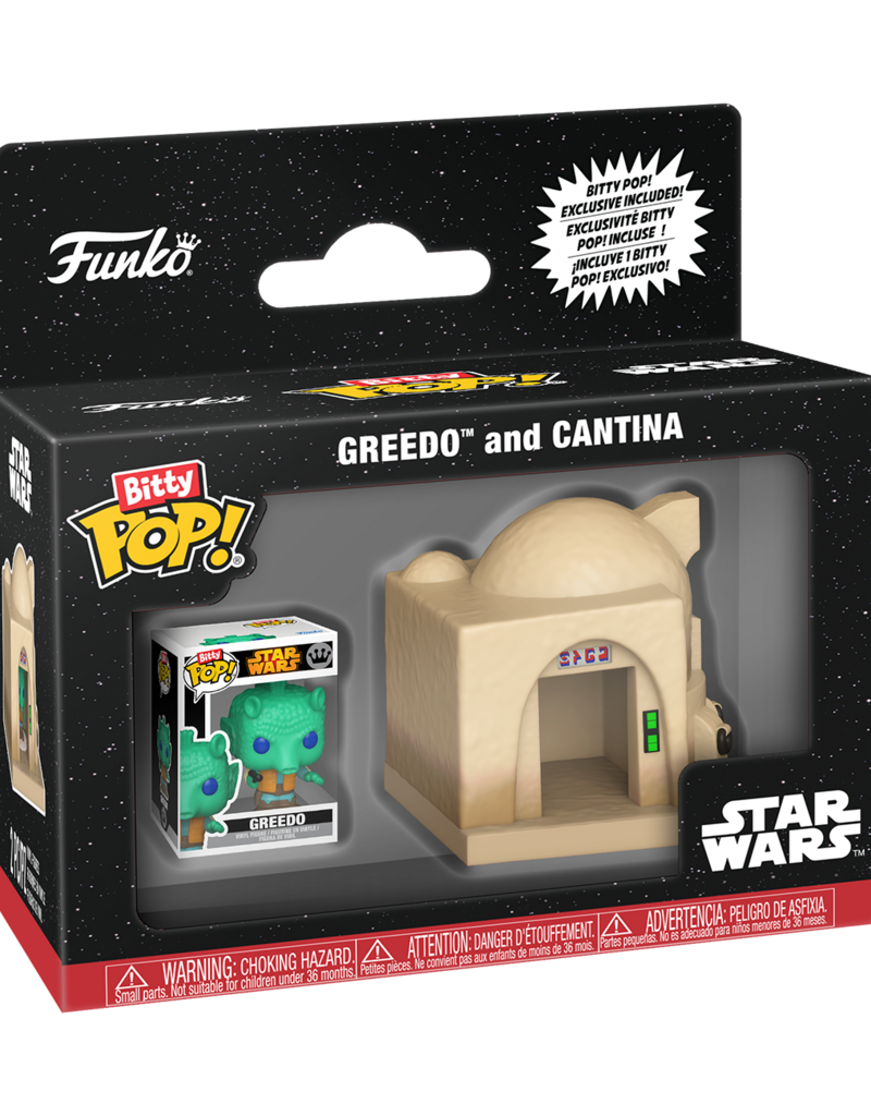 Funko Bitty Pop! Star Wars - Greedo and Cantina