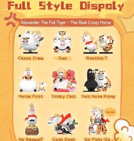 Alexander The Fat Tiger - Real Crazy Horse Blind Box