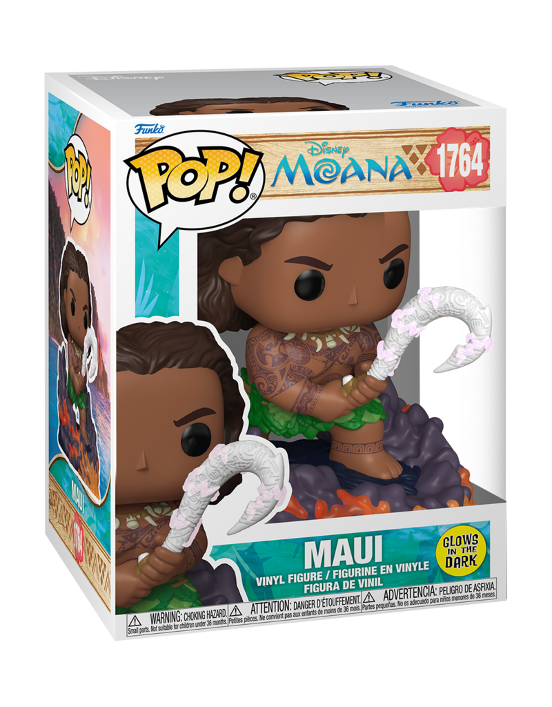 Funko Pop! Disney Moana - Maui Glows in the Dark