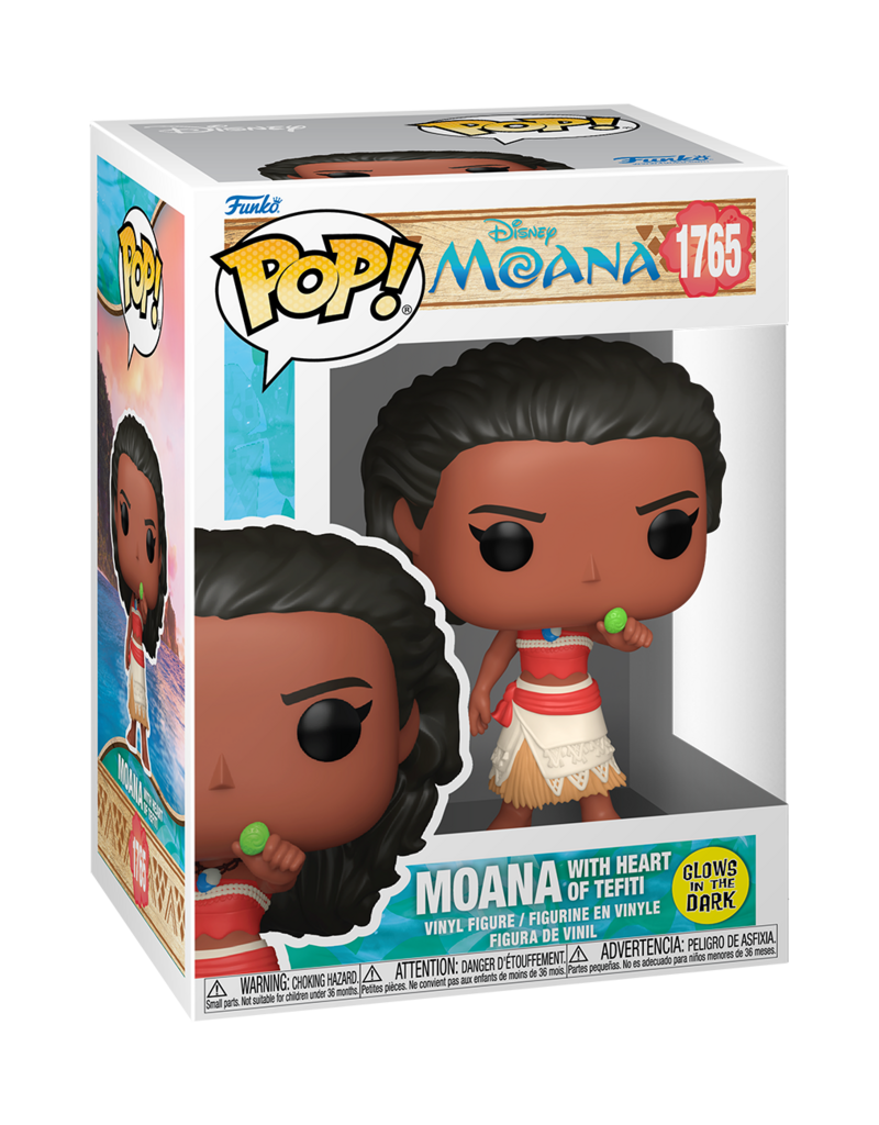 Funko Pop! Disney - Moana with Heart of Te Fiti - Glows in the Dark