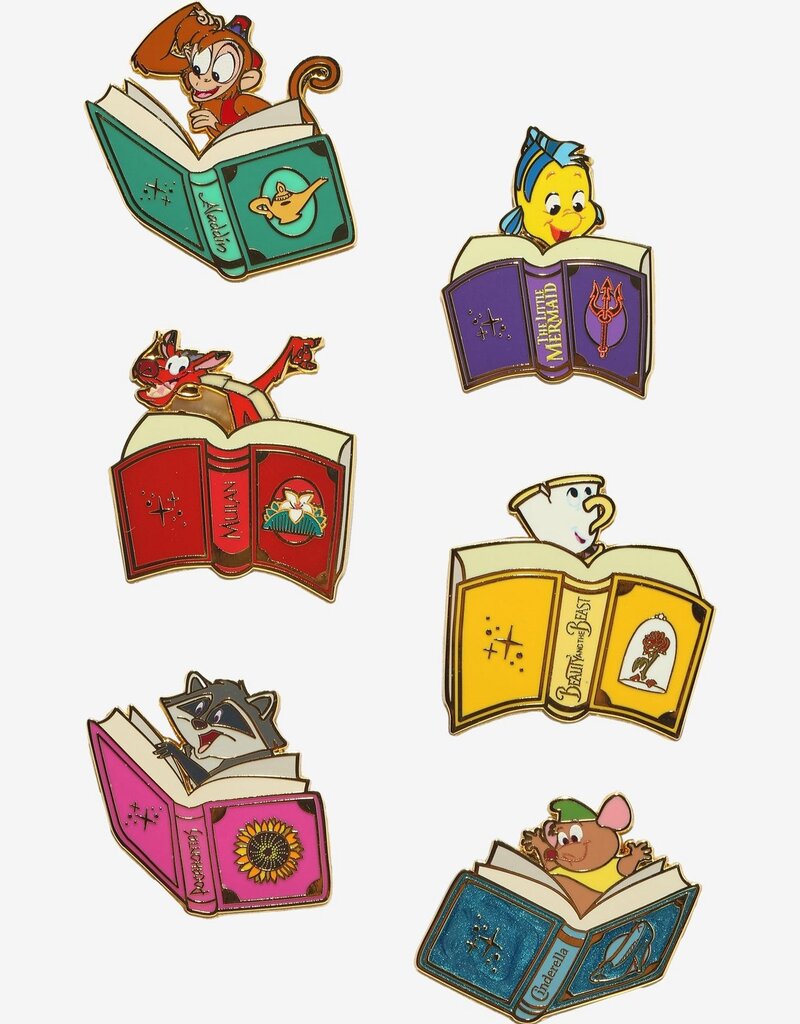 Loungefly Disney - Princess Friends Books Mystery Pin