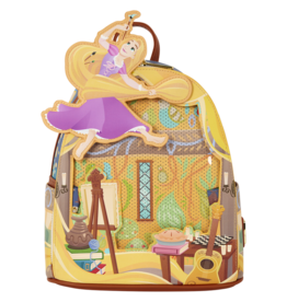 Loungefly Disney - Tangled Rapunzel Pin Trader Backpack