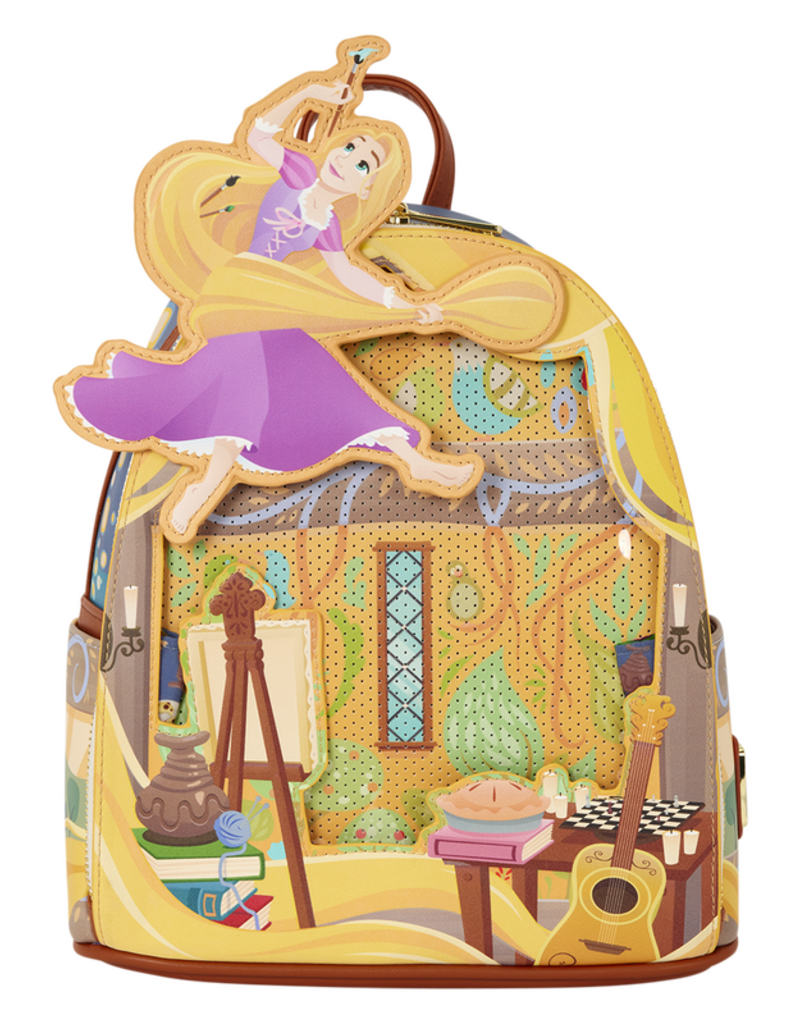 Loungefly Disney - Tangled Rapunzel Pin Trader Backpack