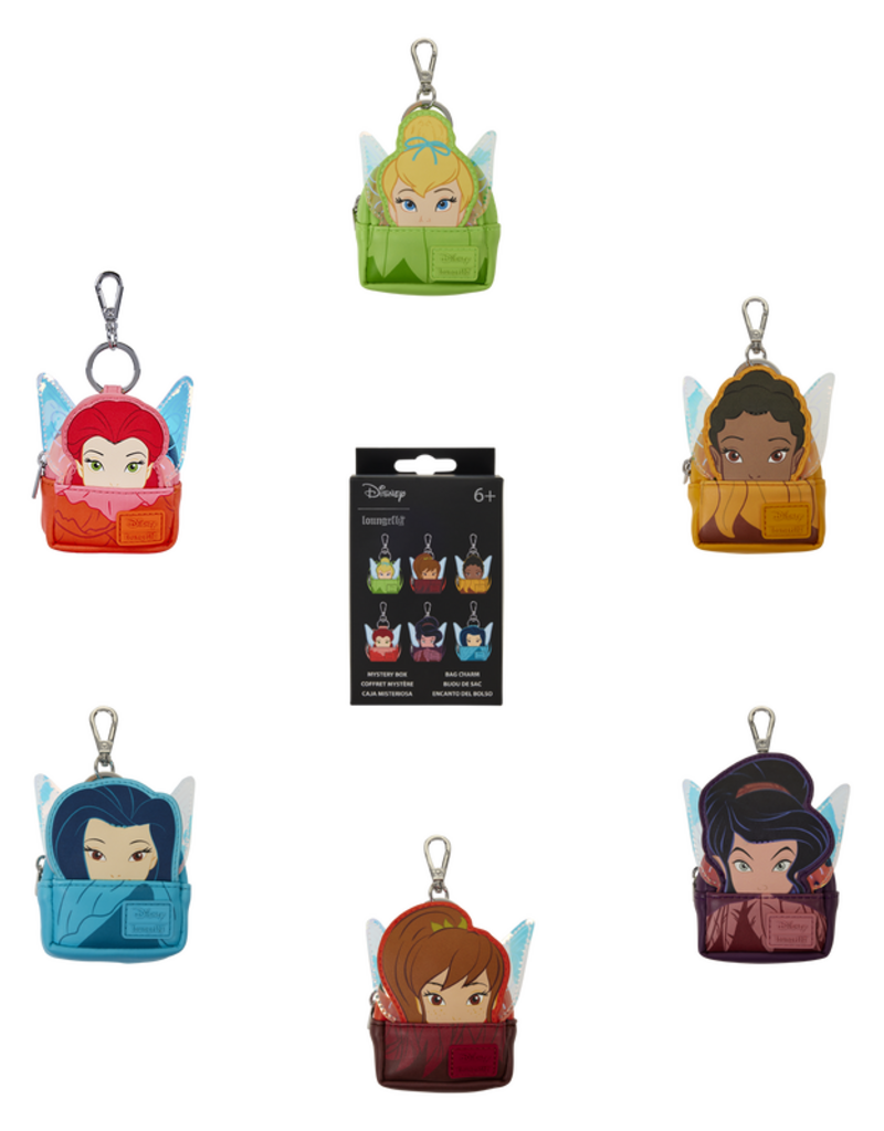 Loungefly Mini Backpack - Tinkerbell Fairies Mystery Box Bag Charm