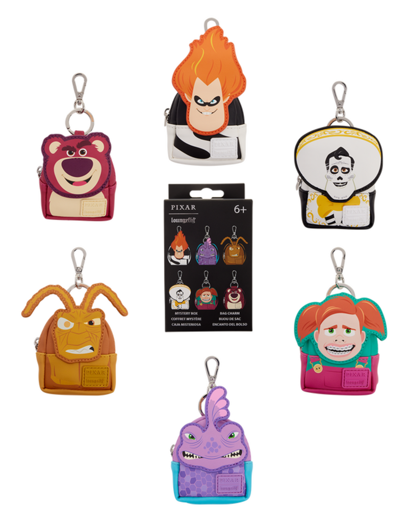 Loungefly Mini Backpack - Pixar Rivals Mystery Box Bag Charm