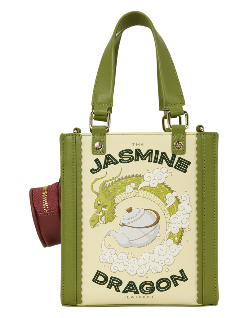 Loungefly Avatar The Last Airbender - Jasmine Dragon Tote Crossbody Bag PRE-ORDER AUGUSTUS