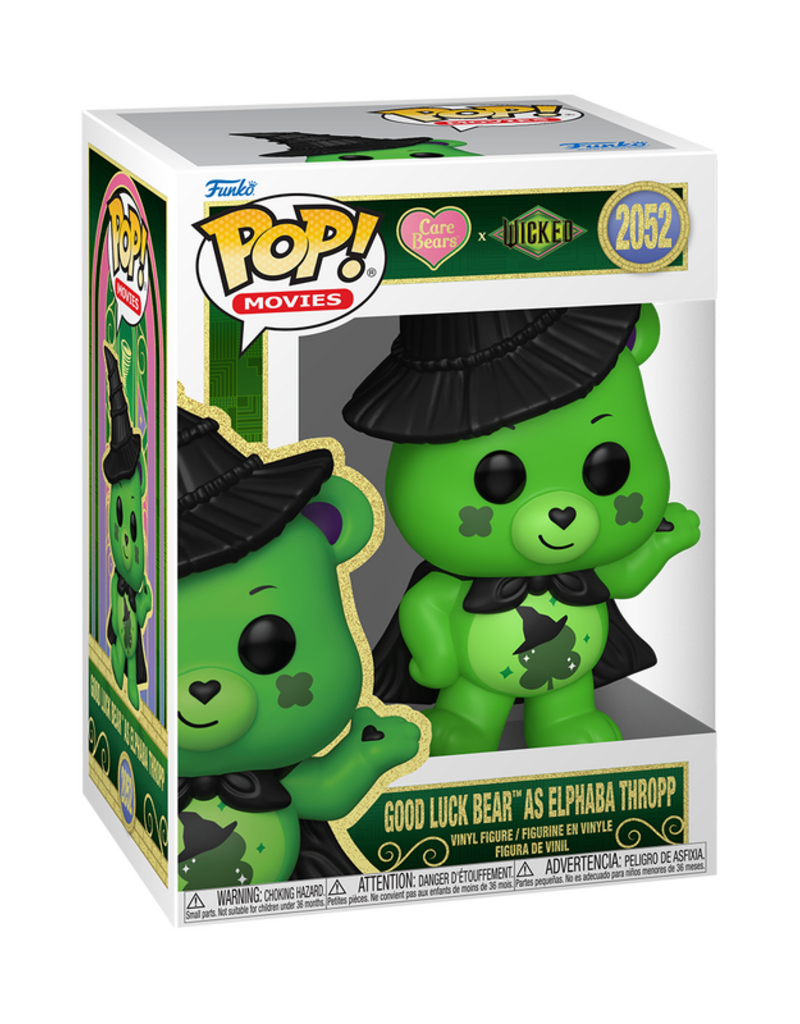 Funko Pop! Care Bear x Wicked - Good Luck Bear As Elphaba Thropp