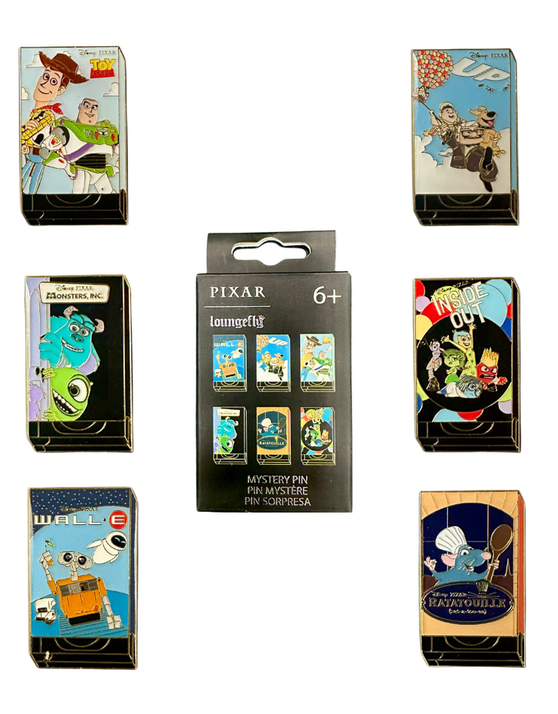 Loungefly Disney Pixar - VHS Tapes Mystery Pin