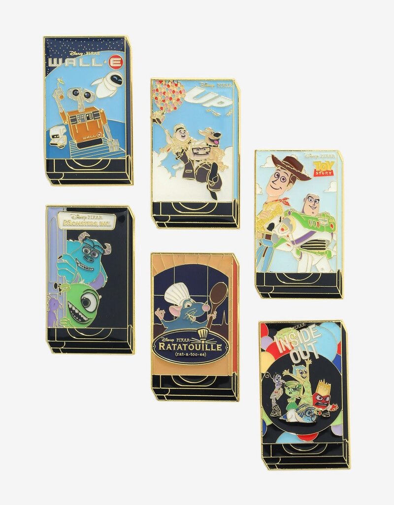 Loungefly Disney Pixar - VHS Tapes Mystery Pin