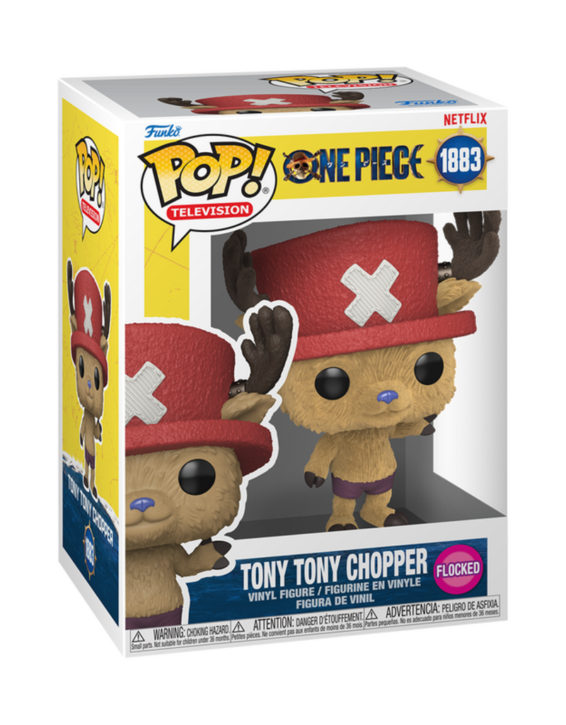 Funko Pop! One Piece - Tony Tony Chopper FLOCKED