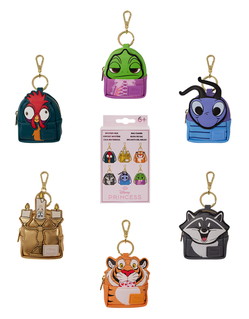 Loungefly Princess Sidekick - Mini Backpack Bag Charm Blind Box