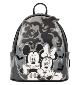 Loungefly Disney - Mickey & Minnie Halloween Backpack Glows in the Dark