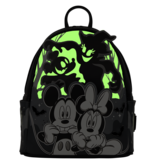 Loungefly Disney - Mickey & Minnie Halloween Backpack Glows in the Dark