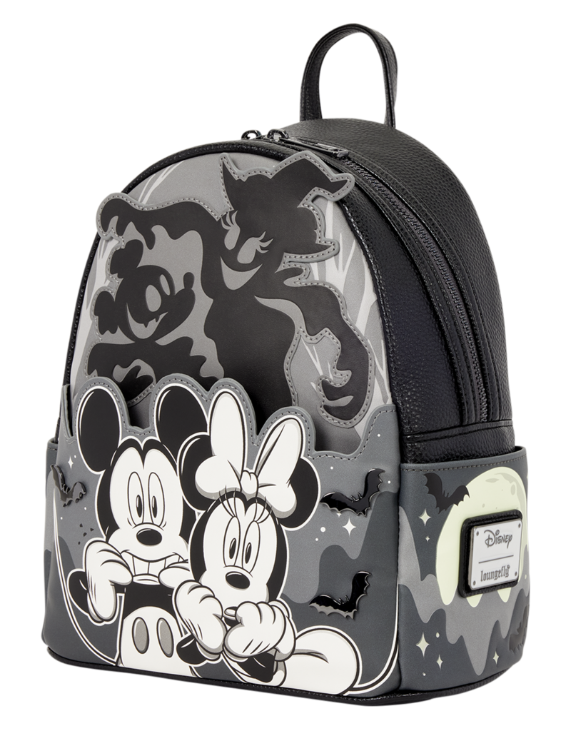 Loungefly Disney - Mickey & Minnie Halloween Backpack Glows in the Dark
