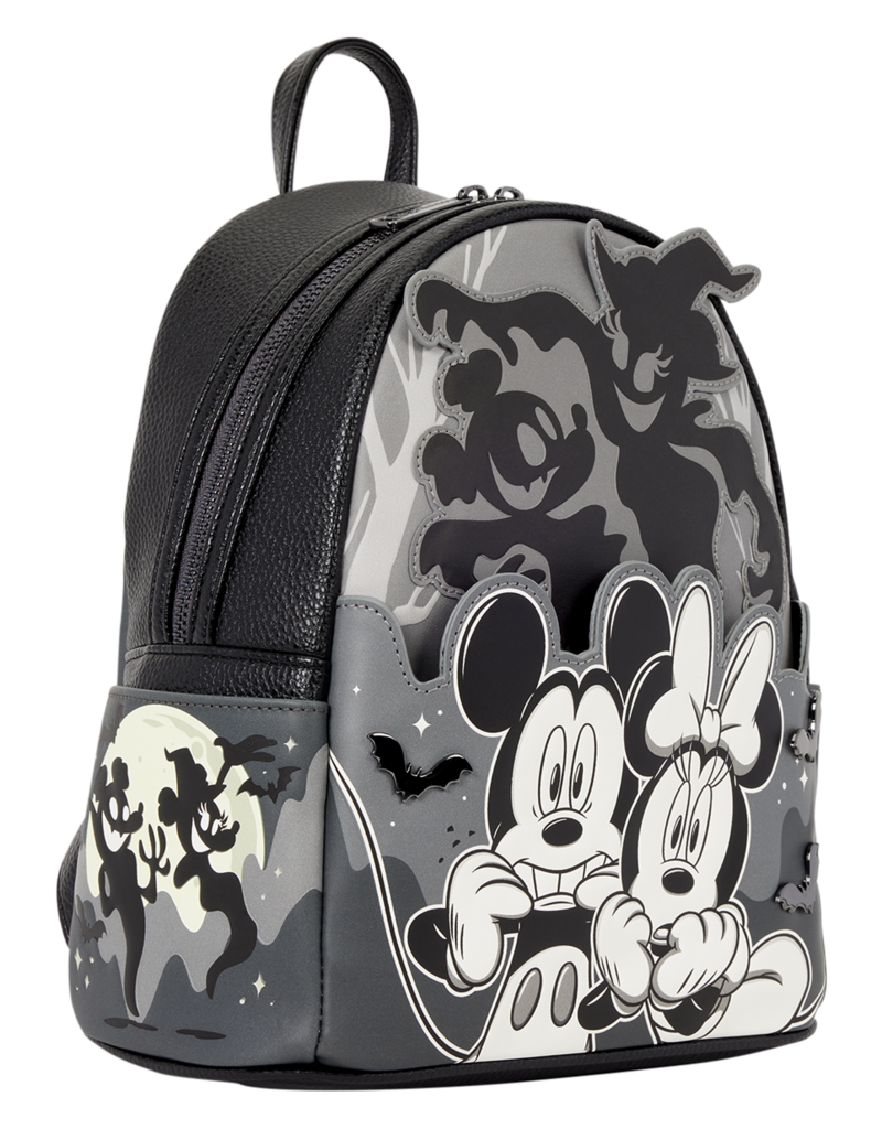 Loungefly Disney - Mickey & Minnie Halloween Backpack Glows in the Dark