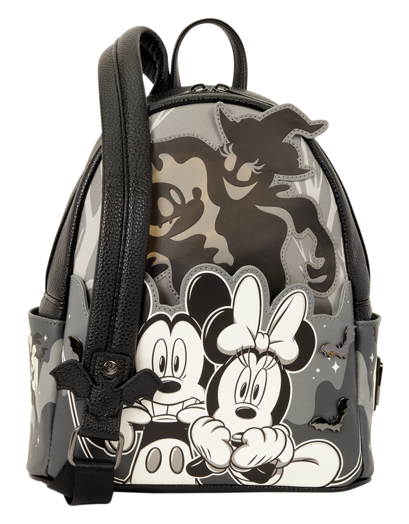 Loungefly Disney - Mickey & Minnie Halloween Backpack Glows in the Dark