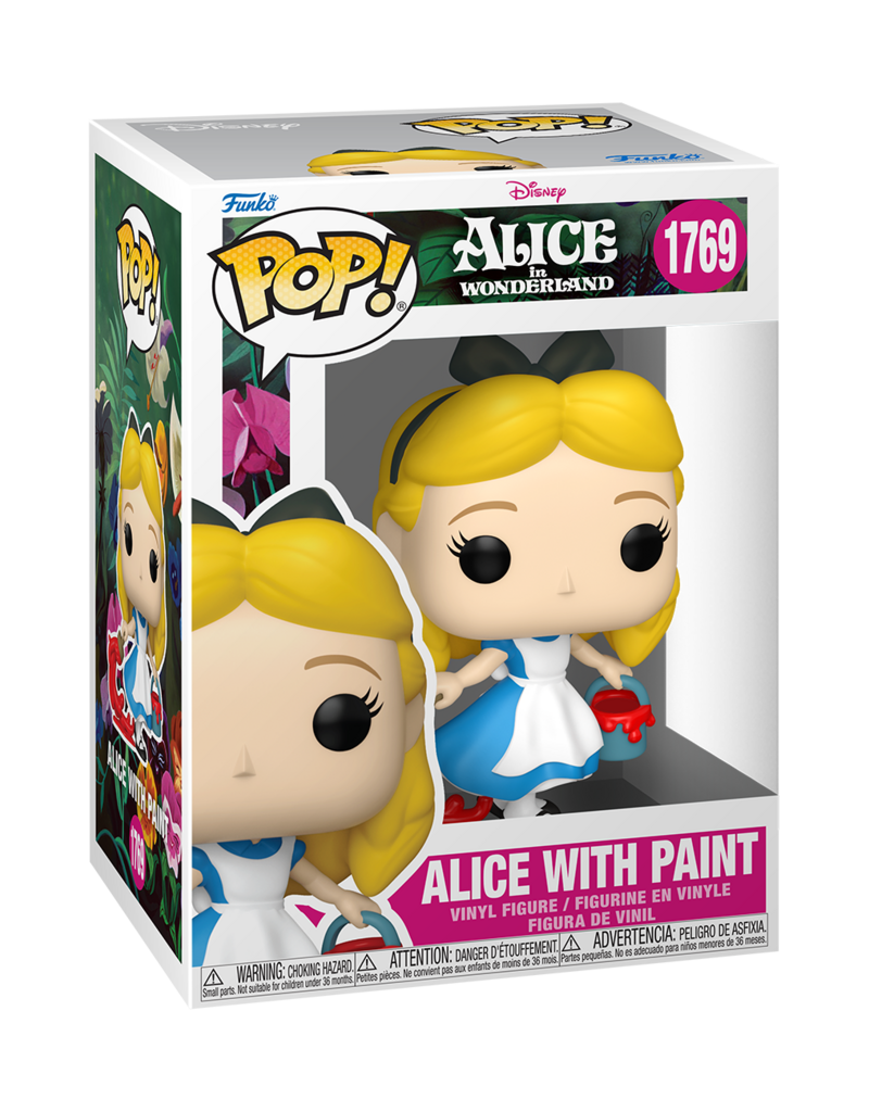 Funko Pop! Disney Alice In Wonderland - Alice With Paint