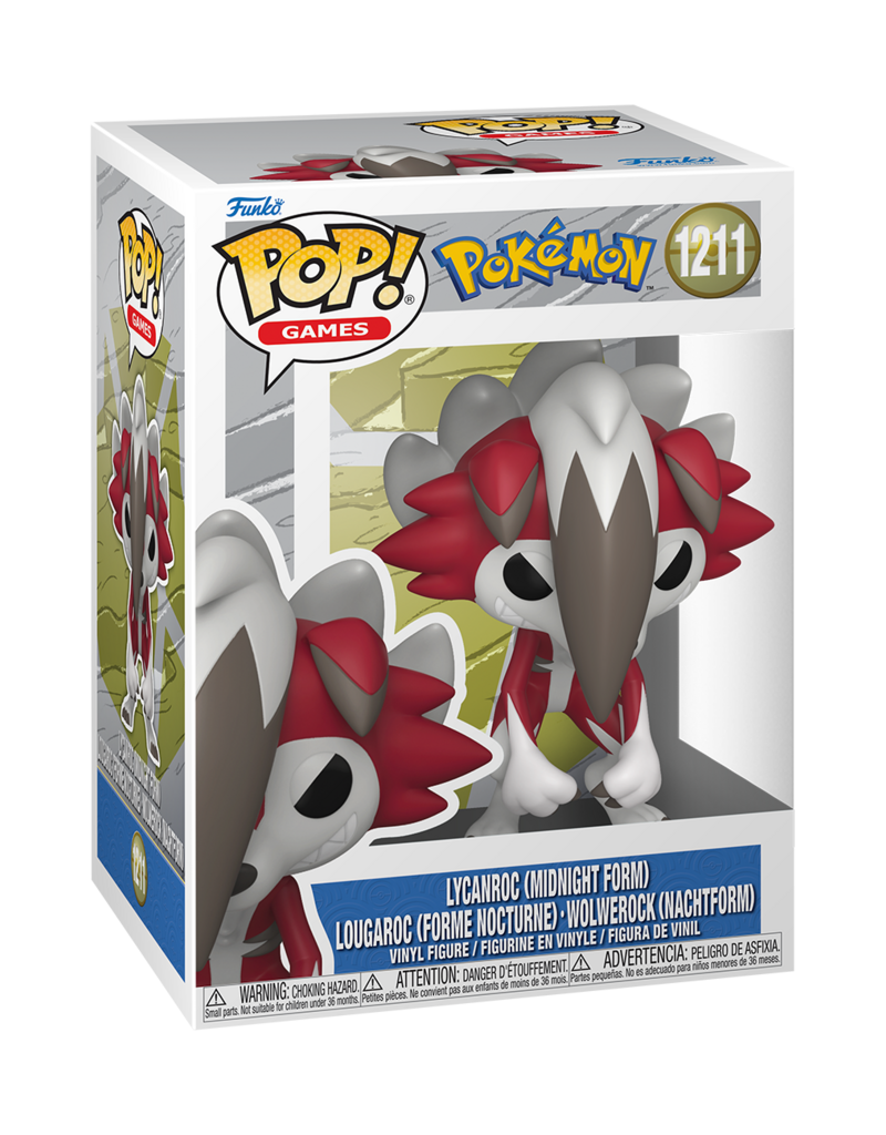 Funko Pop! Pokémon - Lycanroc / Lougaroc Midnight Form