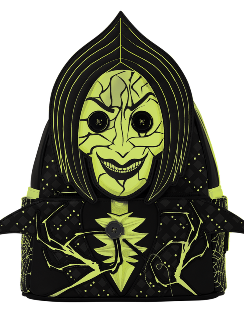 Loungefly Coraline - Other Mother Spider Backpack - Glows In The Dark