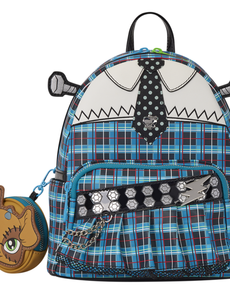 Loungefly Mattel Monster High - Frankie Stein Backpack With Coin Bag