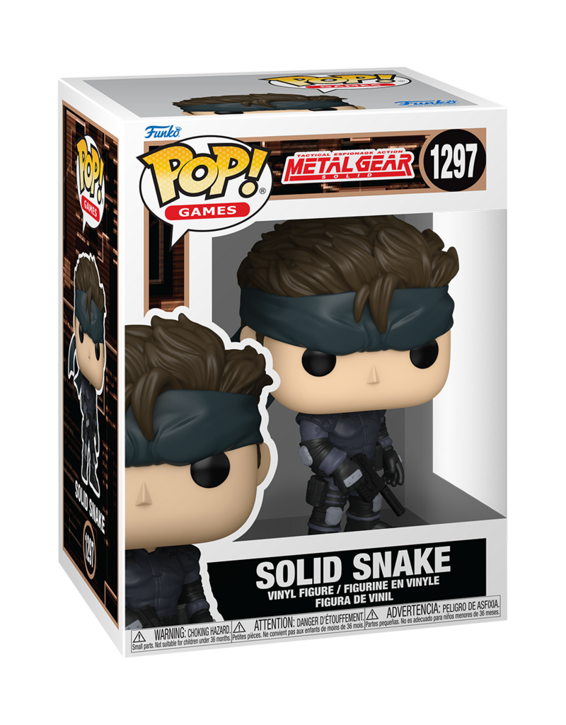 Funko Pop! Metal Gear Solid - Solid Snake