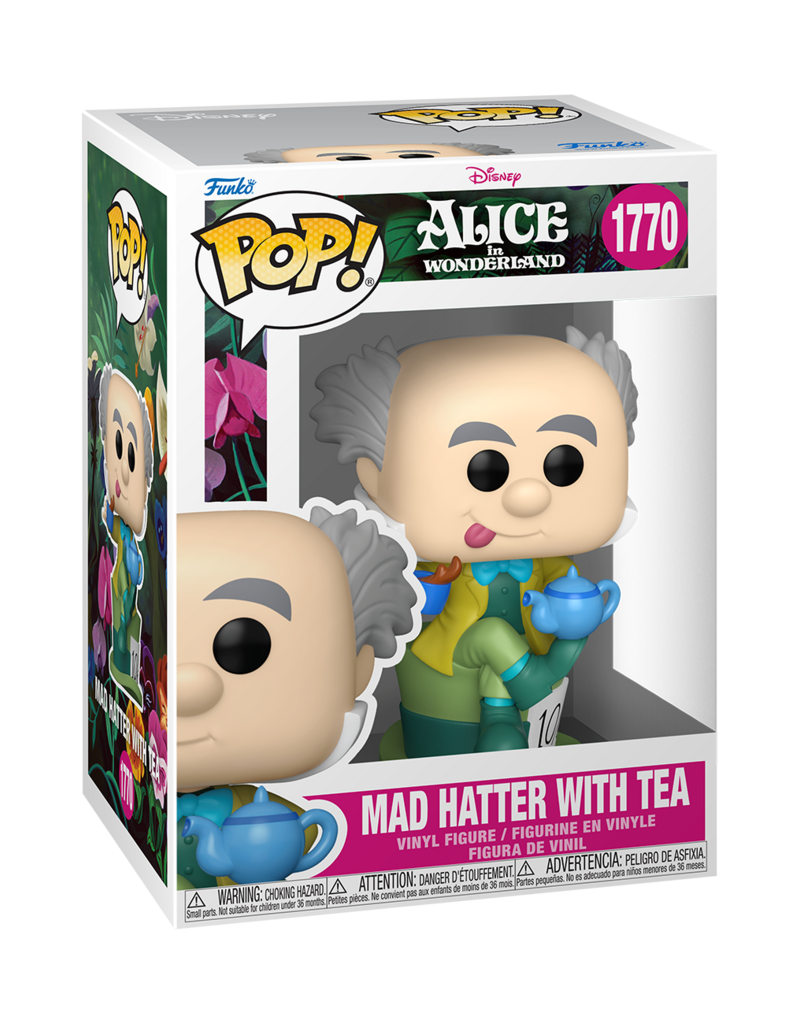 Funko Pop! Disney Alice In Wonderland - Mad Hatter with Tea