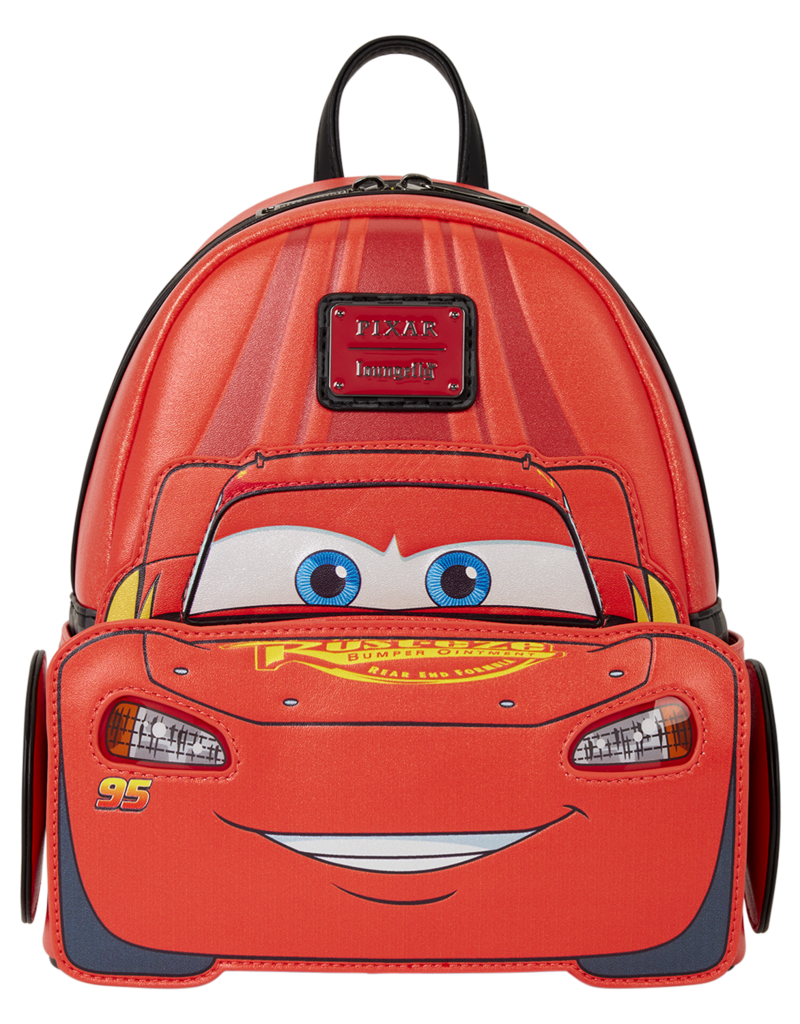 Loungefly Pixar - Cars Lightning Mcqueen Backpack with Lights