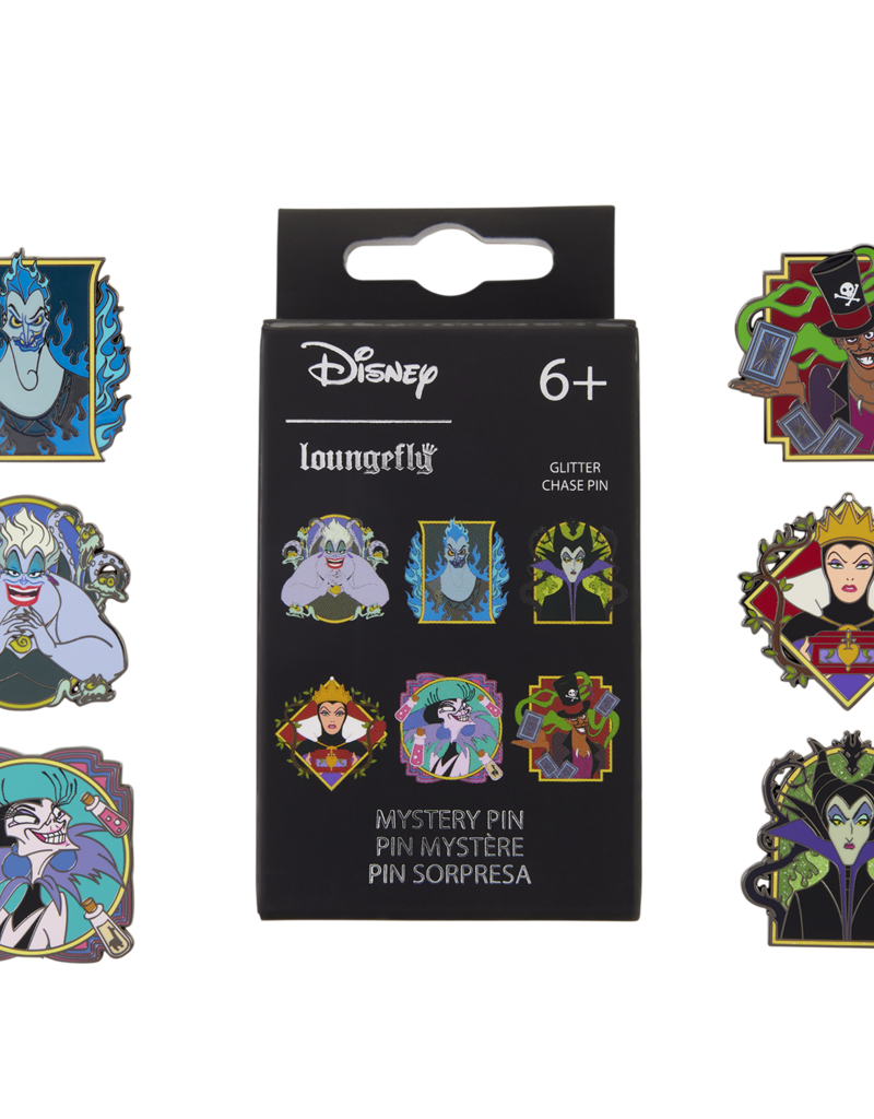 Loungefly Disney - Villains Framed - Blind Box Pin