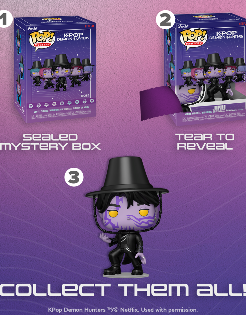 Funko Pop! Mystery K-Pop Demon Hunters - Sealed Box with 6 Pieces