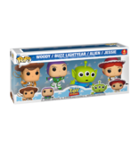 Funko Pop! Toy Story 4-Pack Woody, Buzz Lightyear, Alien and Jessie