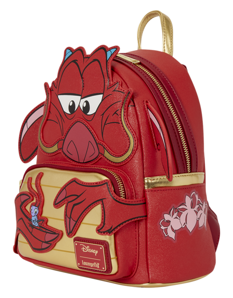 Loungefly Disney -  Mulan 25th Anniversary - Mushu Glitter backpack