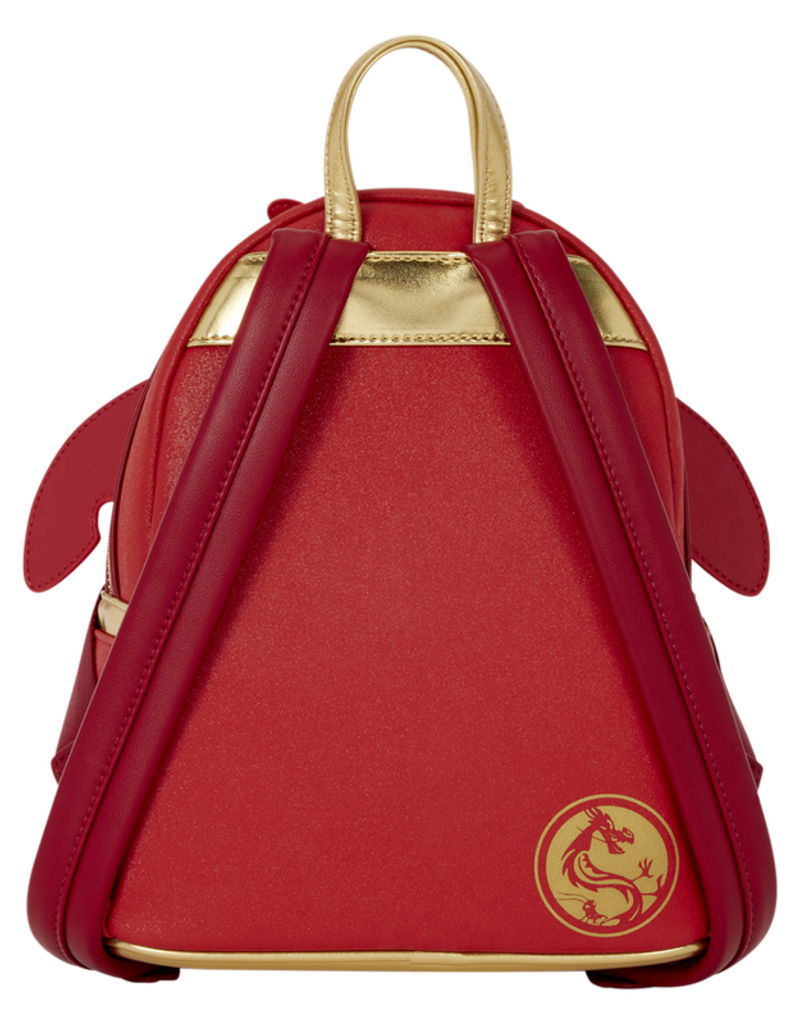 Loungefly Disney -  Mulan 25th Anniversary - Mushu Glitter backpack