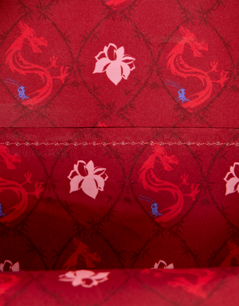 Loungefly Disney -  Mulan 25th Anniversary - Mushu Glitter backpack