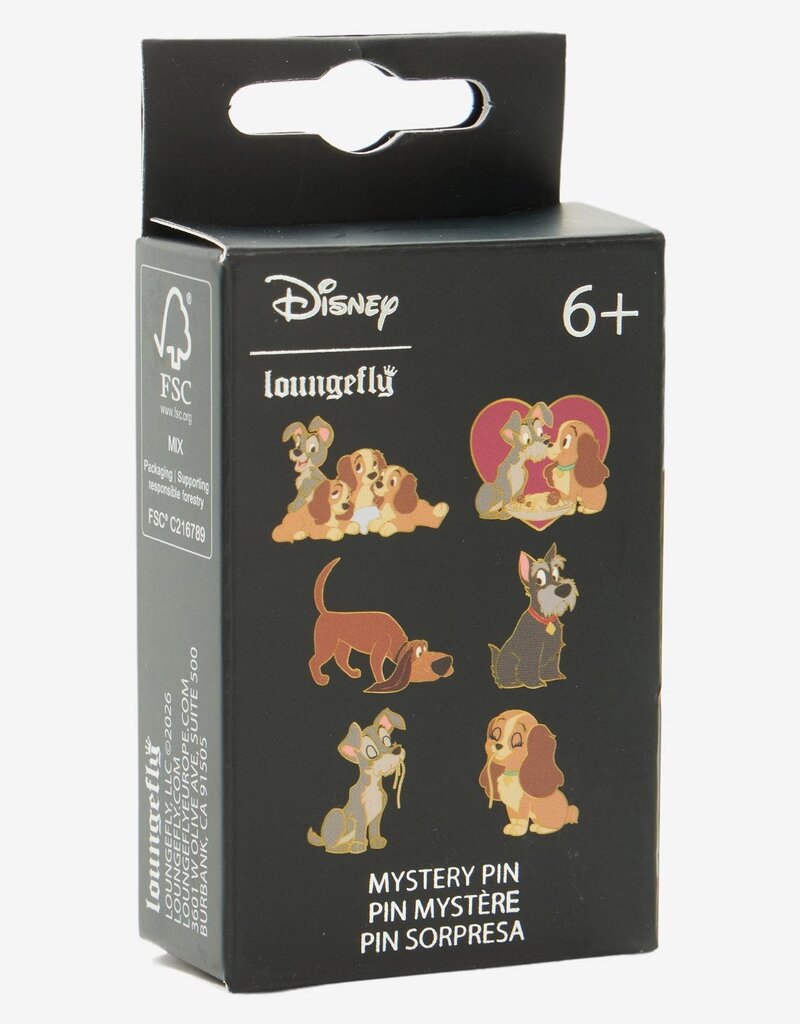 Loungefly Disney Lady And The Tramp - Mystery Box Pin