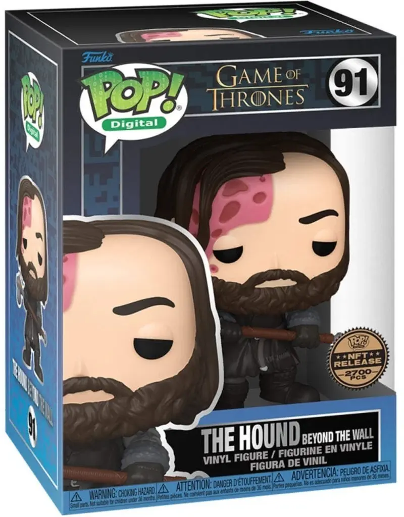 Funko Pop! Game Of Thrones - The Hound Beyond The Wall NFT Release
