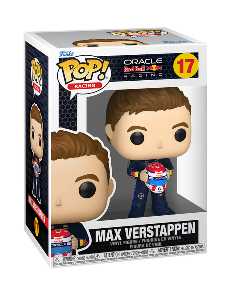 Funko Pop! Red Bull Racing - Max Verstappen With Helmet