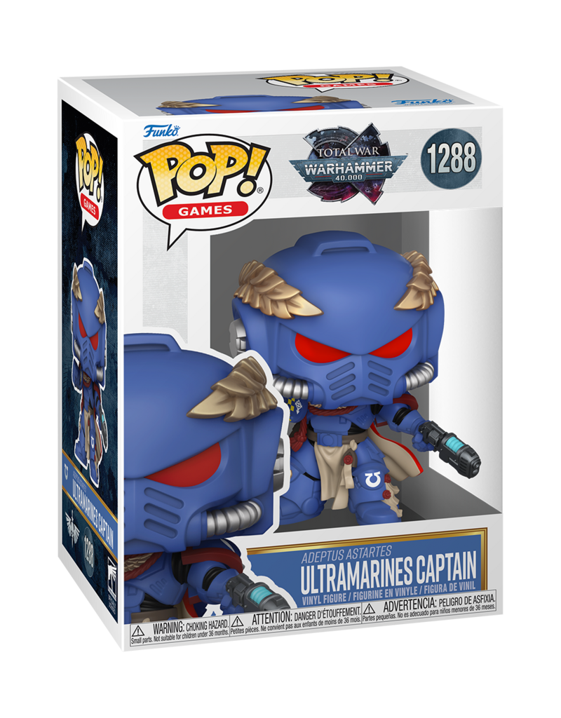 Funko Pop! Total War Warhammer 40.000 - Ultramarines Captain