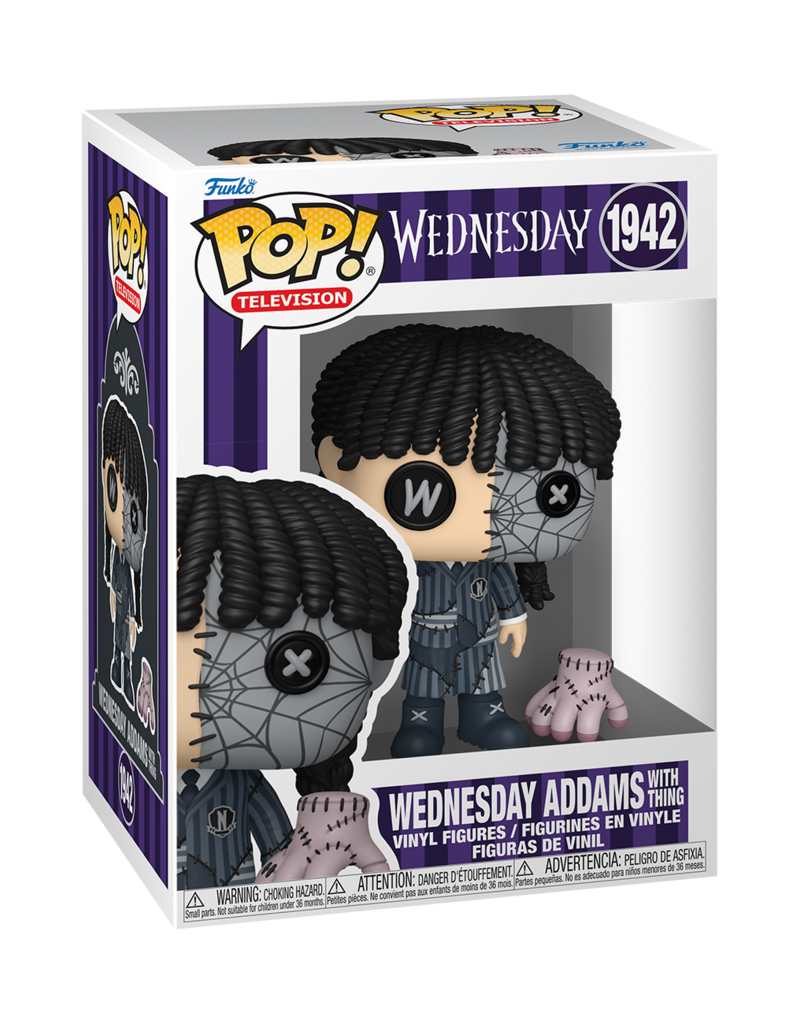 Funko Pop! Patchwork Wednesday with Thing
