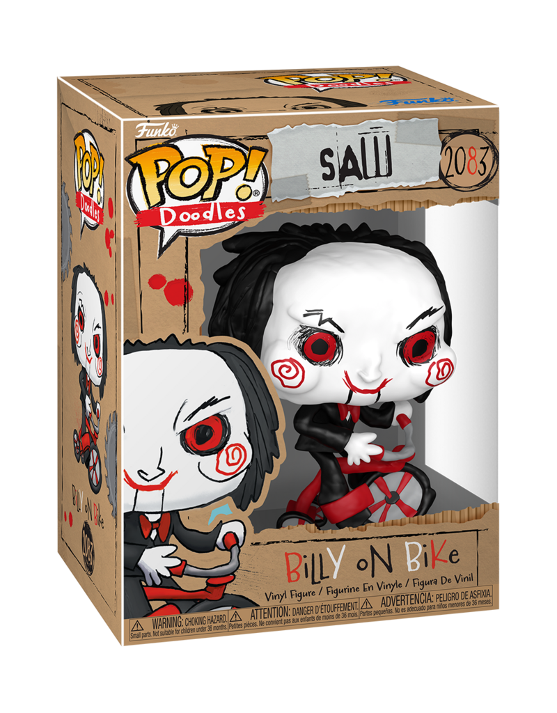 Funko Pop! Saw - Billy on Bike Doodles
