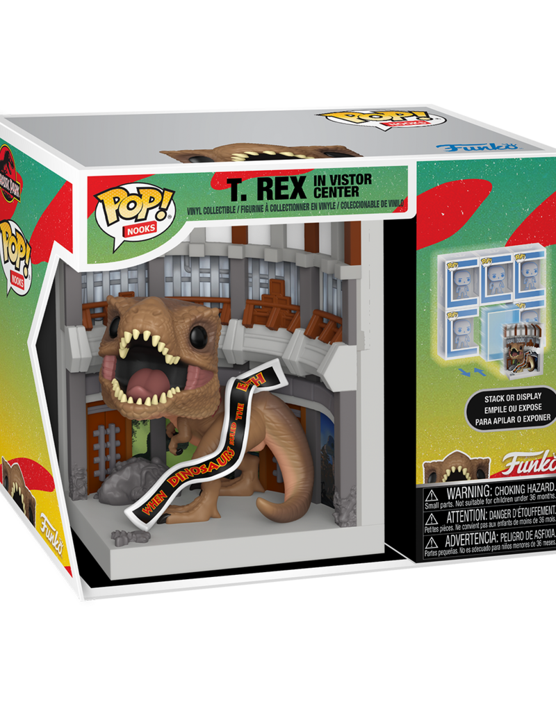 Funko Pop! Nooks - Jurassic Park T. Rex in Visitor Center