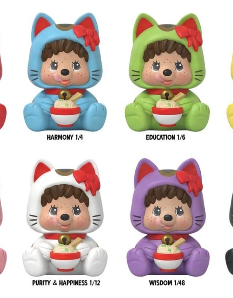 Monchhichi Lucky Cat Series - Mystery Box Rokimoto