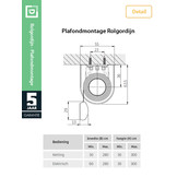 Rolgordijn semi transparant