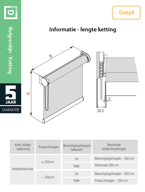 Rolgordijn verduisterend