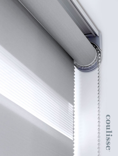 Duo rolgordijn zonder cassette