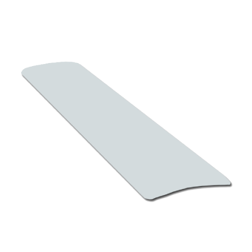 Aluminium jaloezieen lamel sample