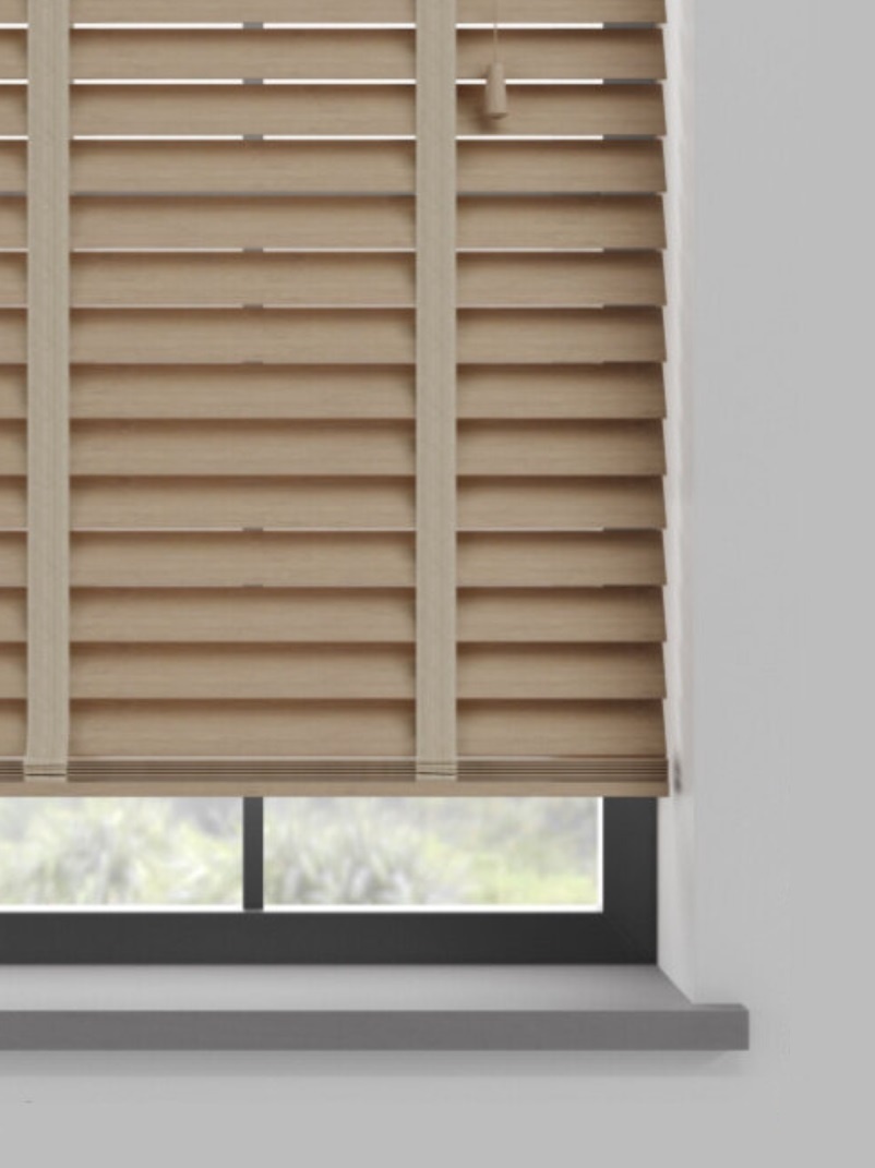 Houten Jaloezie Bamboo - 25 mm