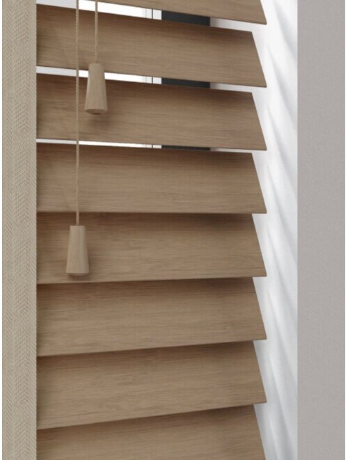 Houten Jaloezie Bamboo - 50 mm