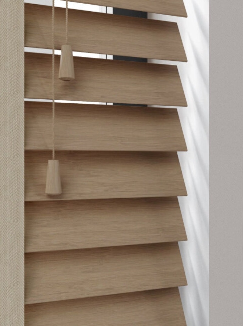 Houten Jaloezie Bamboo - 50 mm